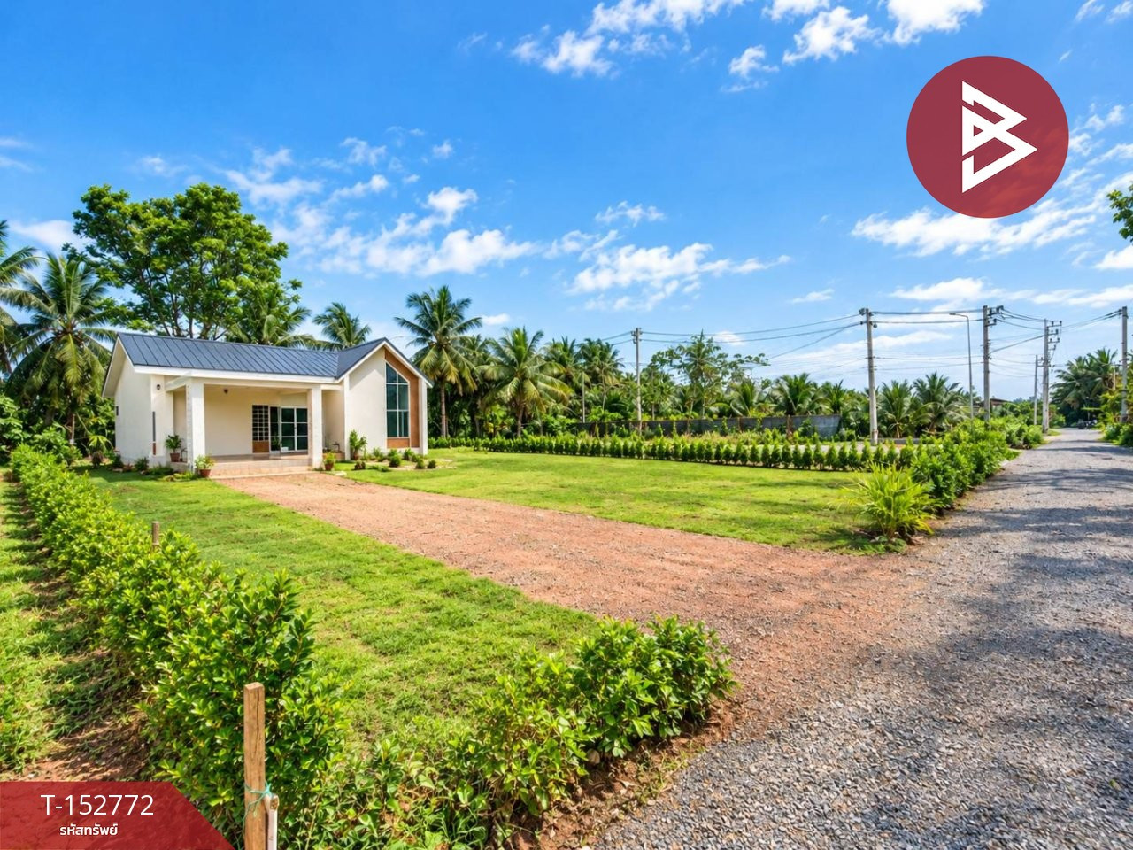 ขายบ้านเดี่ยวพร้อมที่ดิน เนื้อที่ 1 งาน 72 ตร.วา นางตะเคียน สมุทรสงคราม – รูปที่ 3