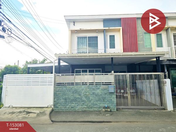 Townhouse for sale The Connect Village, 10 Bearing Station, Samrong Nuea, Samut Prakan