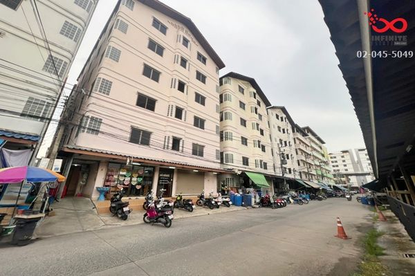 Apartment for sale, 6 floors, 58 rooms, Nava Nakhon, Khlong Luang, Pathum Thani, near Nava Nakhon Industrial Estate. With full tenants