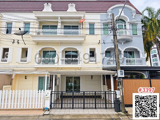 ขาย บ้าน  ทาวน์โฮม 3 ชั้น หมู่บ้านเดอะ เมทโทร สาทร ( The Metro Sathorn )ใกล้ BTS วุฒากาศ เฟอร์ครบ เข้าอยู่ได้เลย
