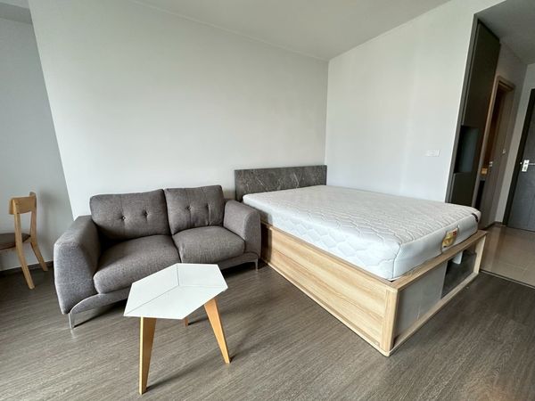 For Rent คอนโดติดรถไฟฟ้า !   Ideo sukhumvit 93 ราคา 13,000 บาท/เดือน Studio ชั้น 12+ ห้องมุม