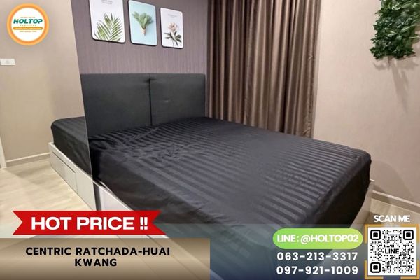 #Z6554 Condo for rent Centric Ratchada-Huai Kwang.