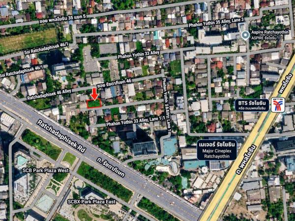 Vacant land, Phahonyothin Soi 33 / 100 Square Wa (FOR SALE) PALR026