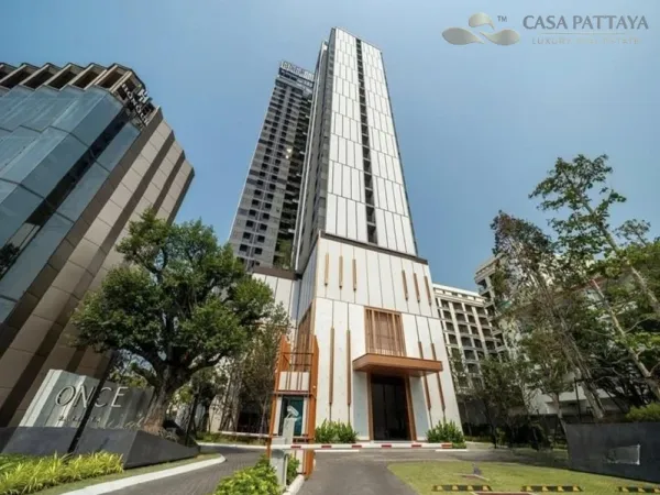 Condo for Rent and Sale Once Pattaya – Corner Unit with Sea Views