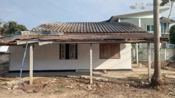ขายบ้านเดี่ยวทำเลดี เหมาะสำหรับนายทุนรีโนเวต / ทำพูลวิลล่า (เนินพลับหวาน พัทยา)