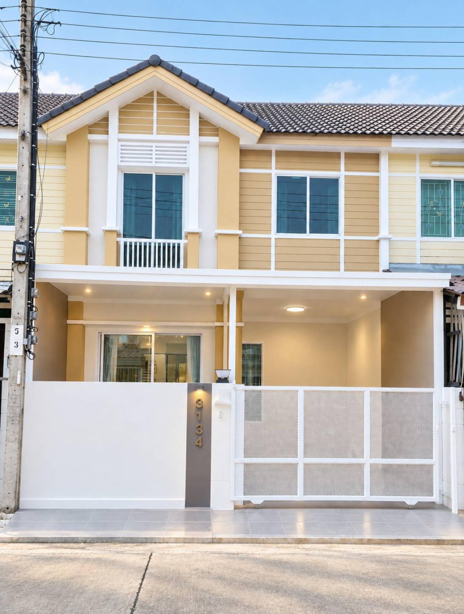 For Sale Townhouse/Townhome  , Pruksa Ville 53/2 Sakae Ngam , Samae Dam , Bang Khun Thian , Bangkok , CX-178929