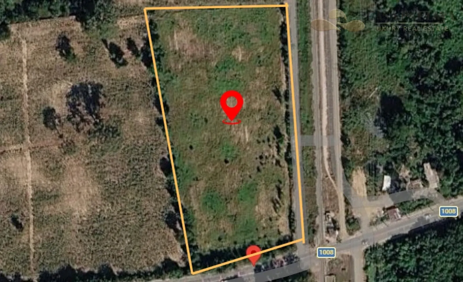 Prime Elevated Land for Sale near Wat Yannasangwararam - Na Jomtien