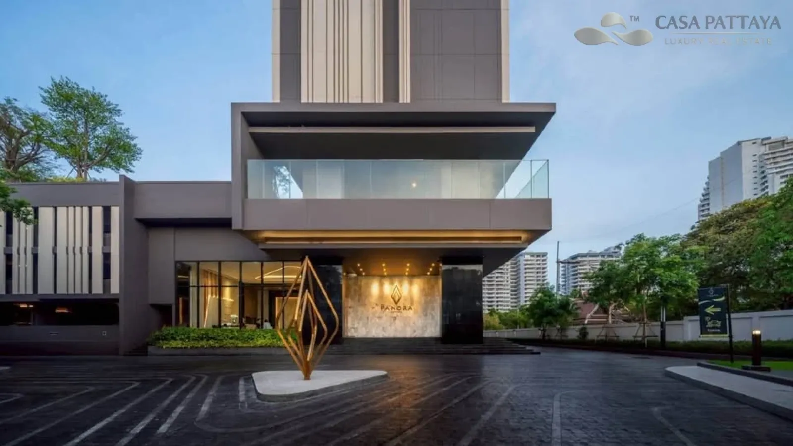 ปล่อยเช่าคอนโดหรู The Panora Pattaya (เขาพระตำหนัก) - วิวเมือง ชั้นสูง!