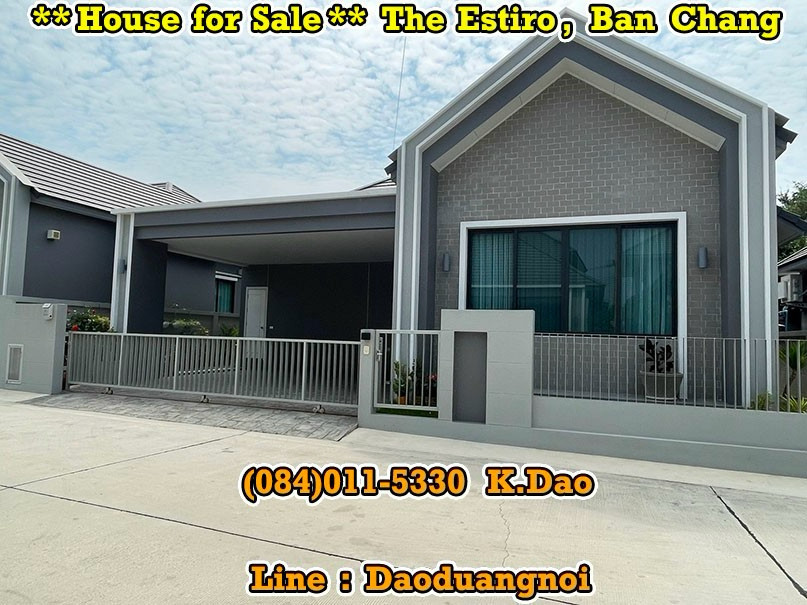 The Estiro, Ban Chang *** Nordic House for Sale ***