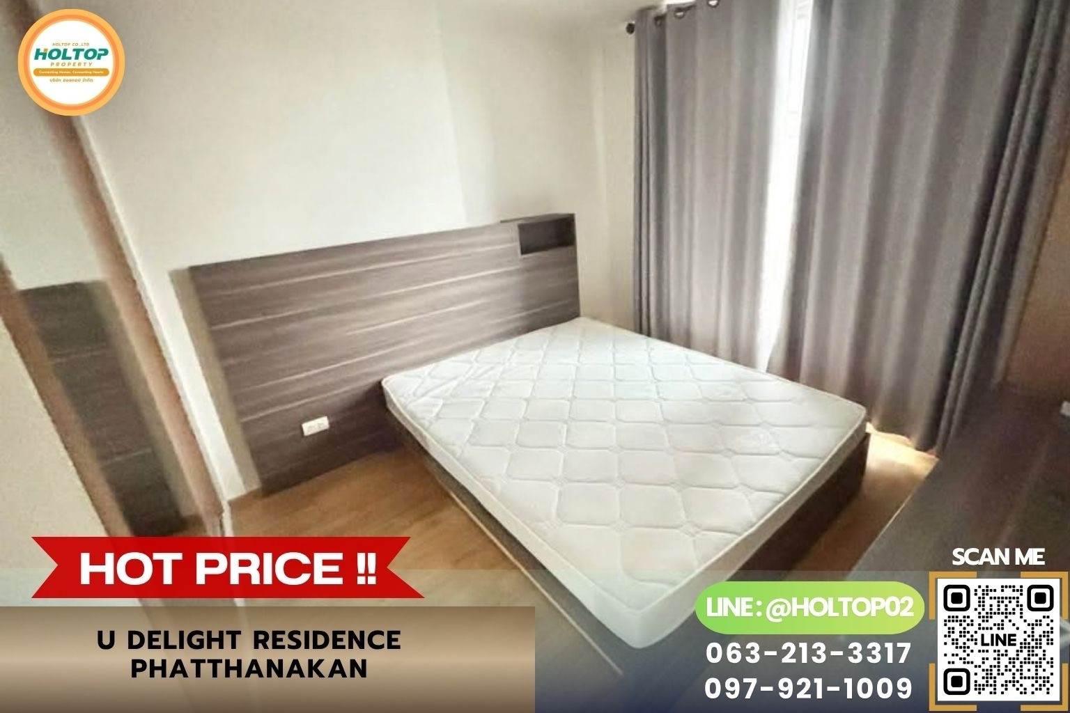 #Z6582 Condo for rent U Delight Residence Phatthanakan. #Z6582 Condo for rent U Delight Residence Phatthanakan.