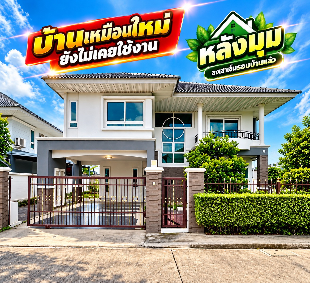 The house has never been lived in. Piles have been installed around the house. The house has never been lived in. Piles have been installed around the house.