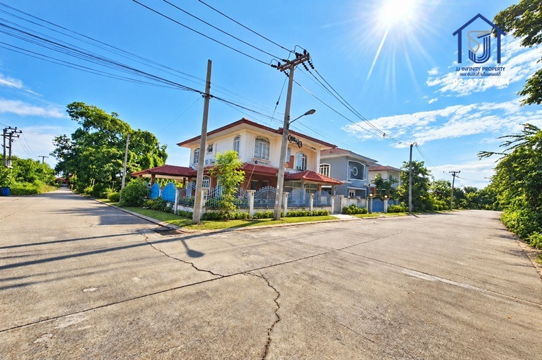 2-story detached house for sale, My Home Town Village, Don Yai Hom, corner house, 60 sq m, near Christian University. – รูปที่ 3
