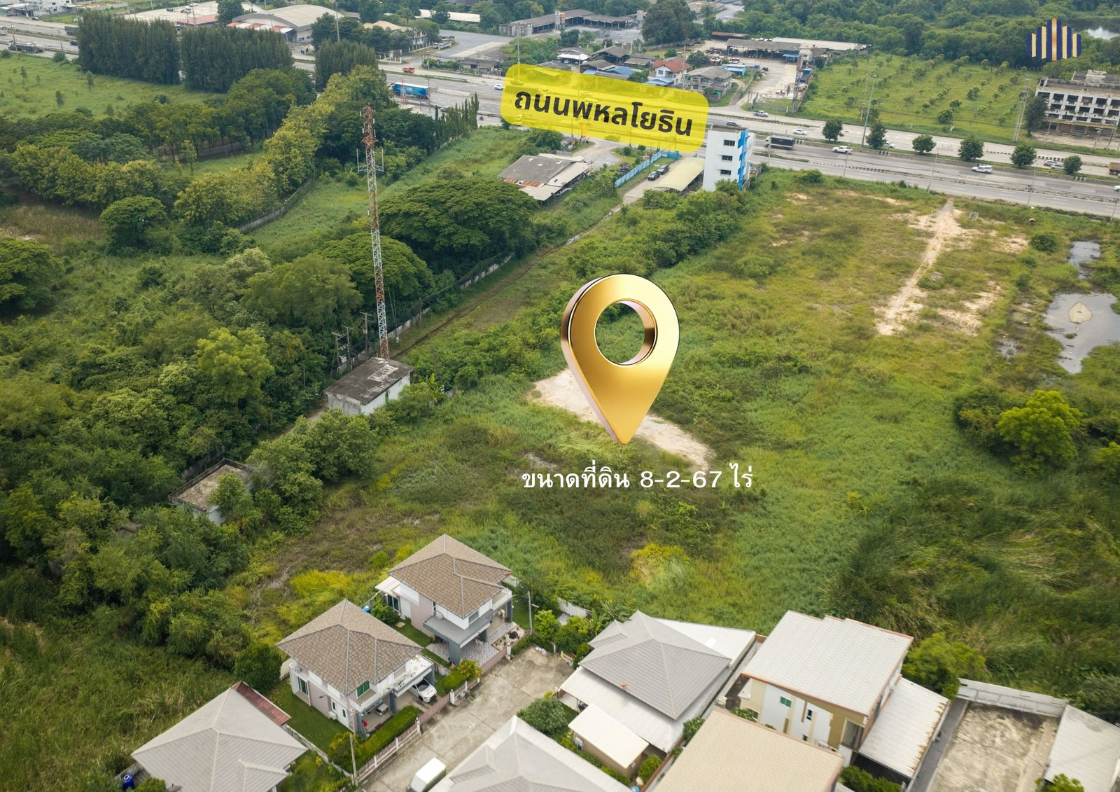 ขายที่ดินถมแล้ว หินกอง–หนองแค สระบุรี ติดถนนพหลโยธิน 8-2-67 ไร่ | ใกล้นิคมหนองแค 3 กม.  – รูปที่ 4