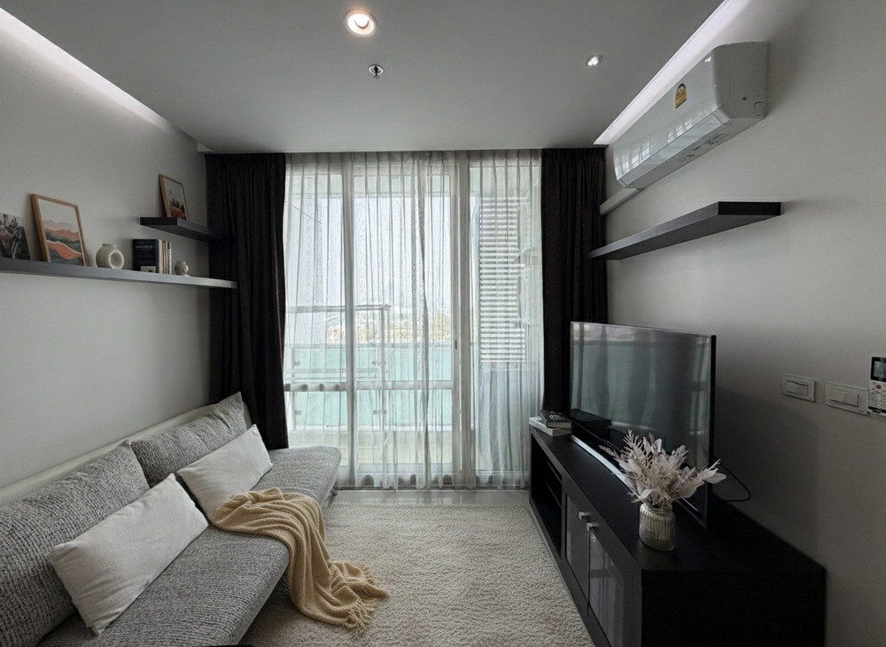 แอดไลน์ : meedoza / Condo TC Green Rama 9 ใกล้ MRT พระราม 9 (มีหลายห้องให้เลือก) แบบ 1 ห้องนอน ตกแต่งครบพร้อมเข้าอยู่ – รูปที่ 2