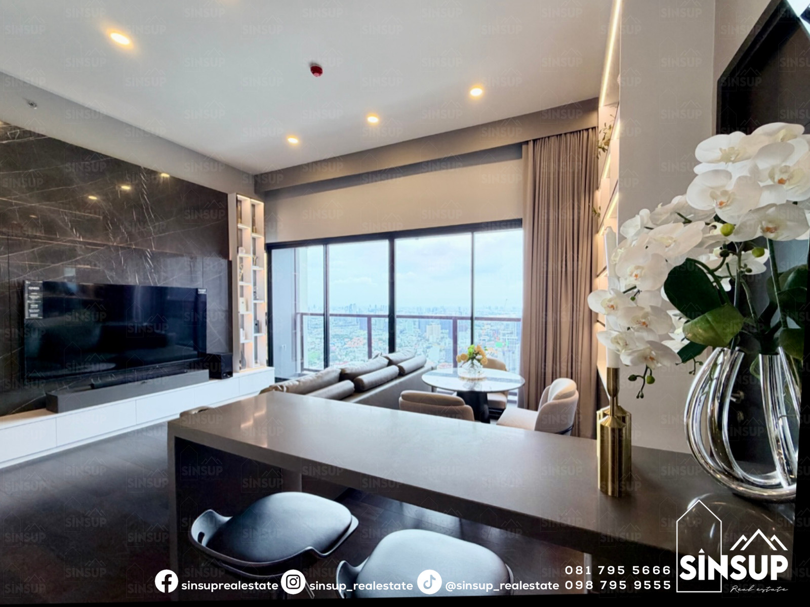 🔥 HOT DEAL!!! Penthouse ถูกที่สุด 𝐏𝐚𝐫𝐤 𝐎𝐫𝐢𝐠𝐢𝐧 𝐓𝐡𝐨𝐧𝐠𝐥𝐨𝐫 พร้อมวิวเหนือกรุงเทพฯ แบบ 180° – รูปที่ 3