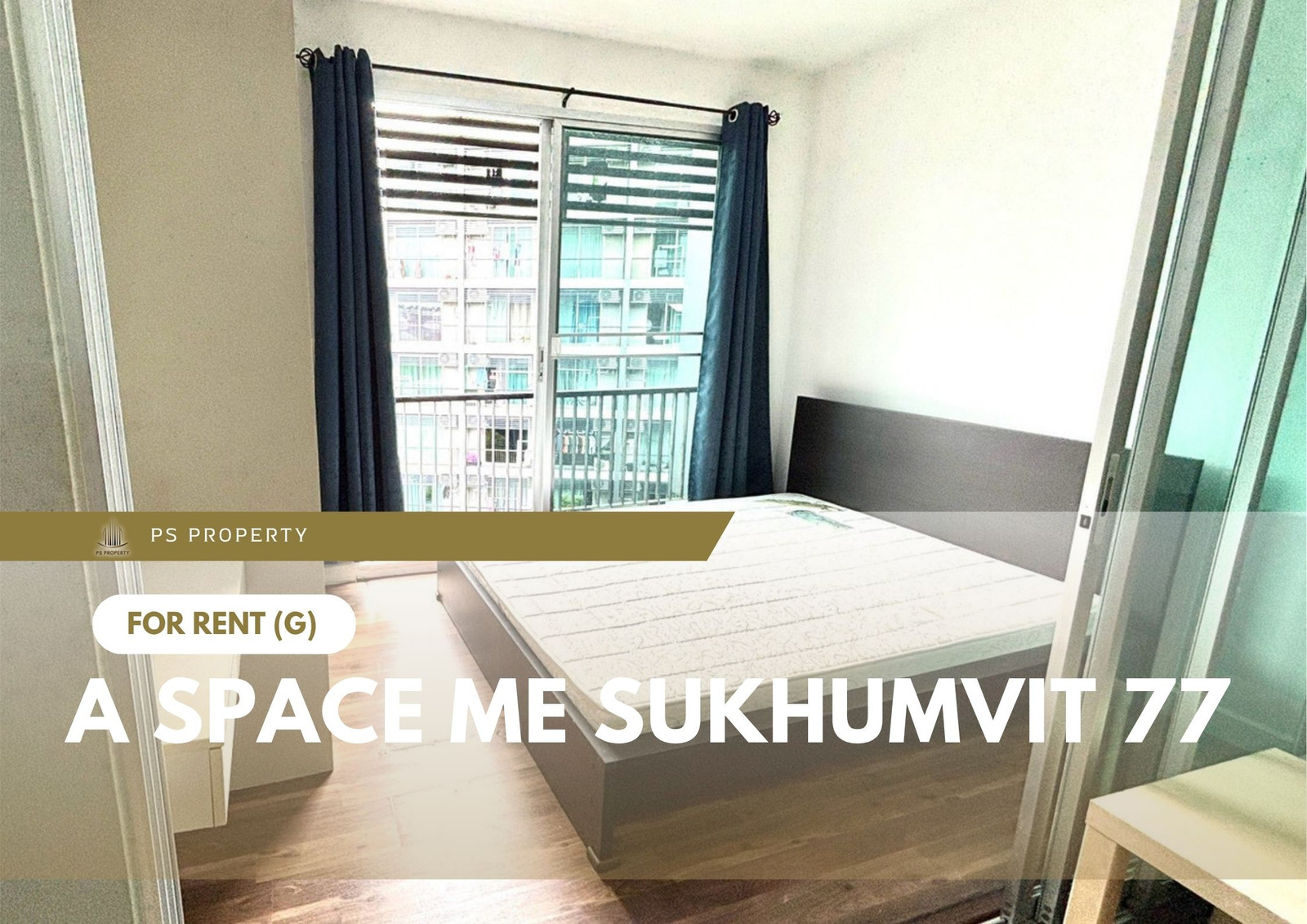 ให้เช่า 📍 A Space Me Sukhumvit 77 📍 เฟอร์นิเจอร์ และ เครื่องใช้ไฟฟ้าครบ ใกล้ BTS อ่อนนุช