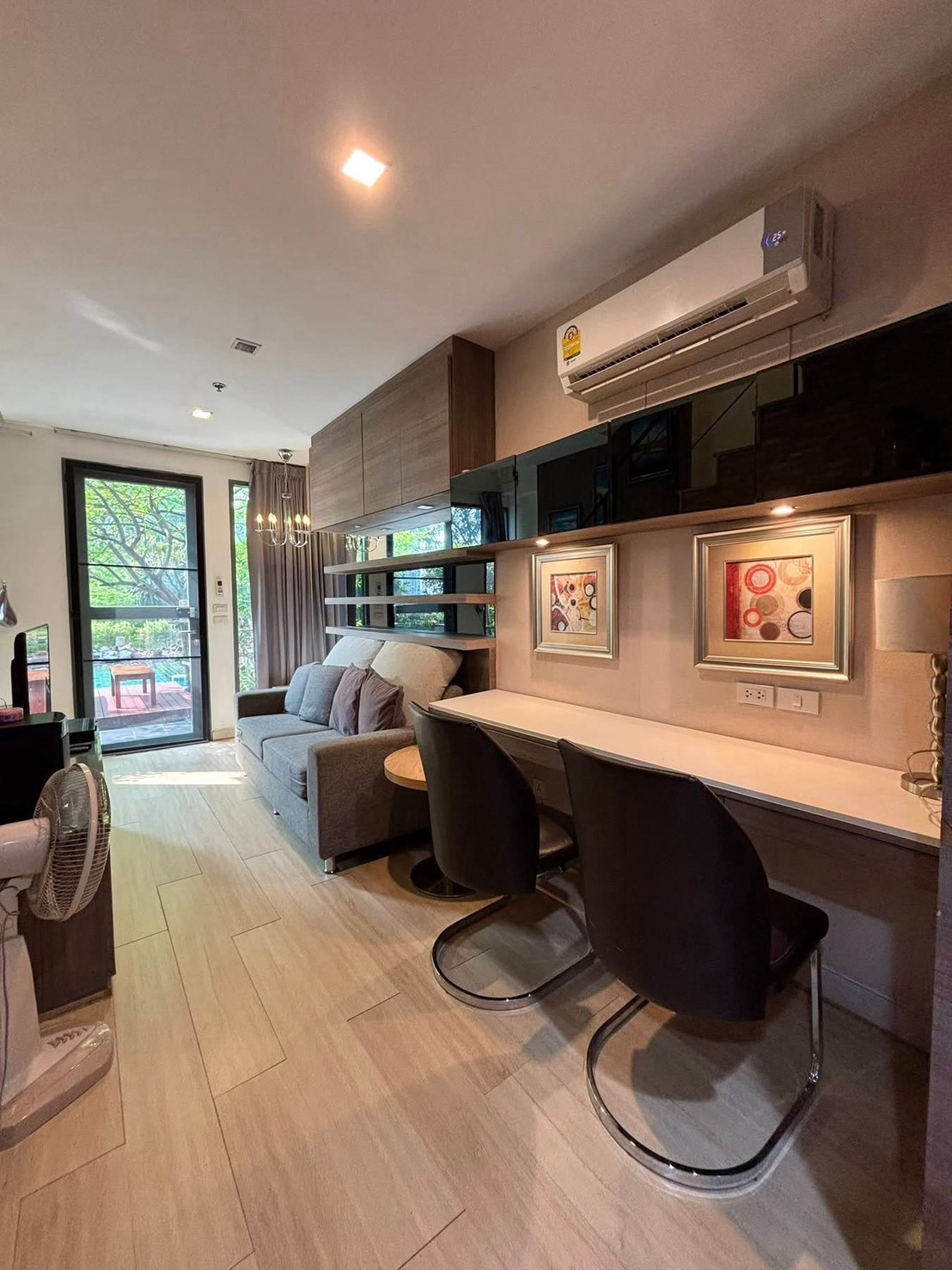 Ideo Mobi Sukhumvit 81 ให้เช่า Duplex ใกล้ BTS อ่อนนุชเพียง 30 เมตร | Fully Furnished | 28,000 บาท