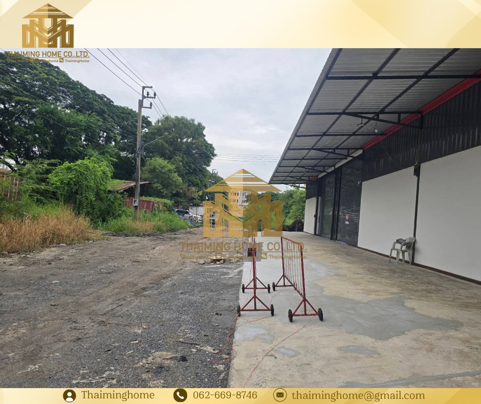 โกดังให้เช่าโซนถนนนิมิตรใหม่ มีนบุรี คลองสามวา พื้นที่ใช้สอย 550 ตร.ม. (TW6-5826) – รูปที่ 2