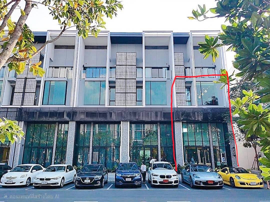 Clinic space for rent, 1st and 2nd floors, Cascade Bangna Project (Bangna-Trad Road Km. 5), potential location ready to open for business immediately. The plan has been approved by the Ministry of Public Health.
