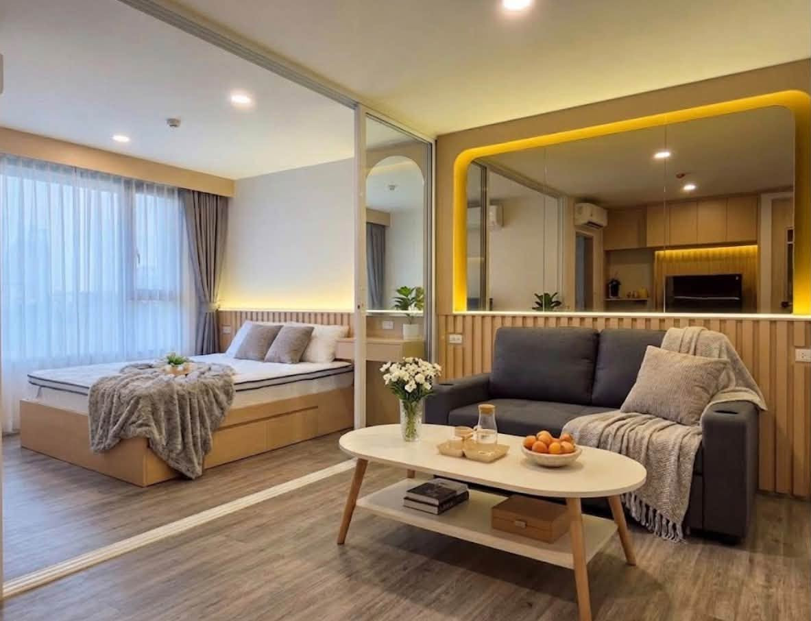 For rent Regent Home Bangna (Regent Home Bangna) 🚆 near BTS Bangna, only 350 meters 💰 Rent 12,000 baht/month