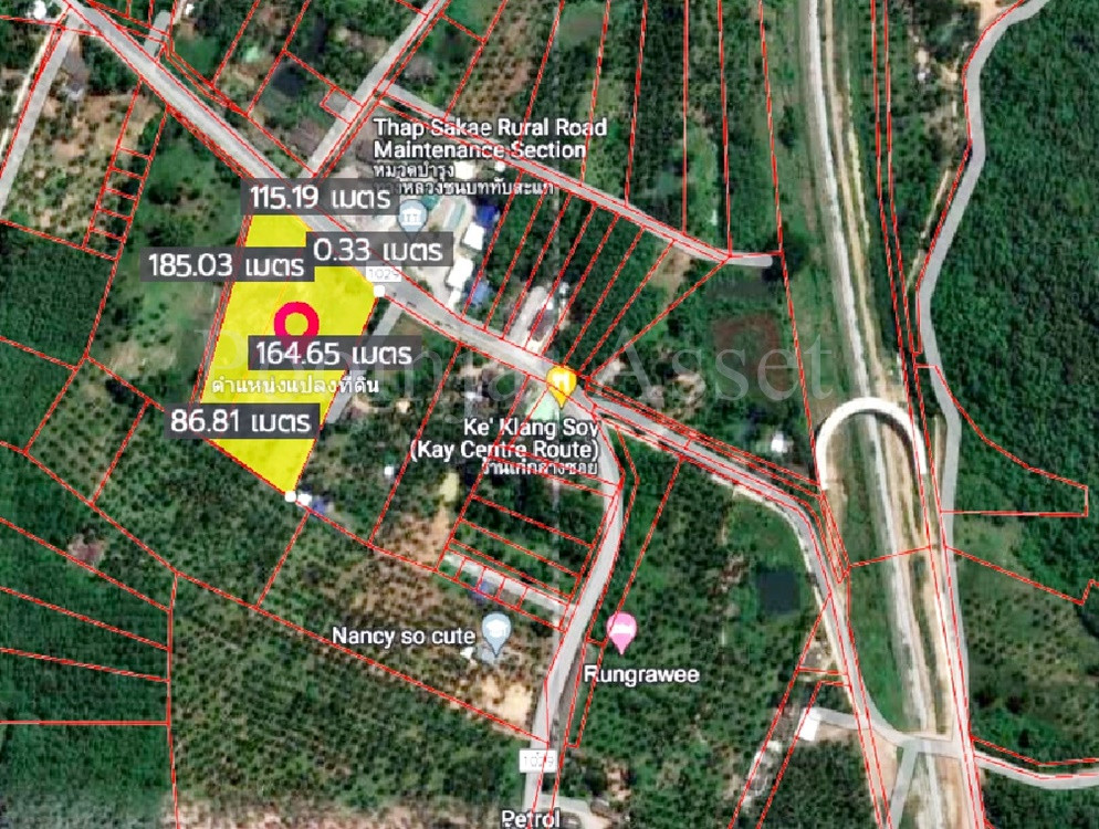 ขายที่ดิน 10-1-81 ไร่ ติดถนนหมายเลข 1029  อำเภอทับสะแก จังหวัดประจวบคีรีขันธ์  – รูปที่ 3