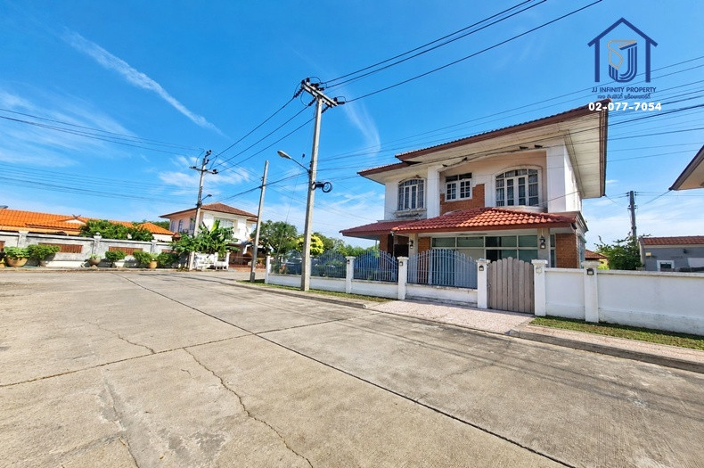 2-story detached house for sale, My Home Town Village, Don Yai Hom, corner house, 60 sq m, near Christian University. – รูปที่ 2