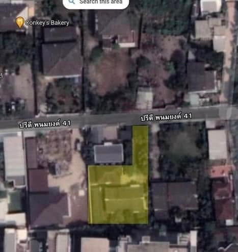 ขายที่ดินพร้อมบ้าน 2 หลัง ซอยเอกมัย 22 – เชื่อมต่อปรีดี พนมยงค์ 41 – รูปที่ 4
