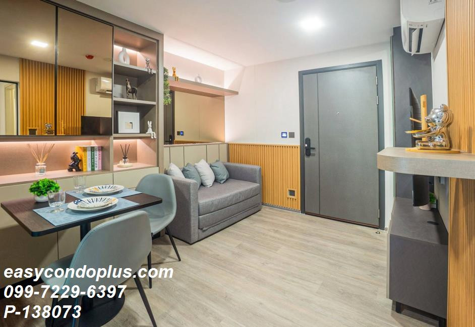 💥 [ 𝐏-𝟏𝟑𝟖𝟎𝟕𝟑 ] FOR RENT : Atmoz Palacio Ladprao Wanghin แต่งครบ พร้อมย้ายเข้า! ใกล้ MRT ลาดพร้าว 𝟏𝟔,𝟎𝟎𝟎 บาท/ด. | Line @easycondoplus | 099-229-6397 – รูปที่ 4