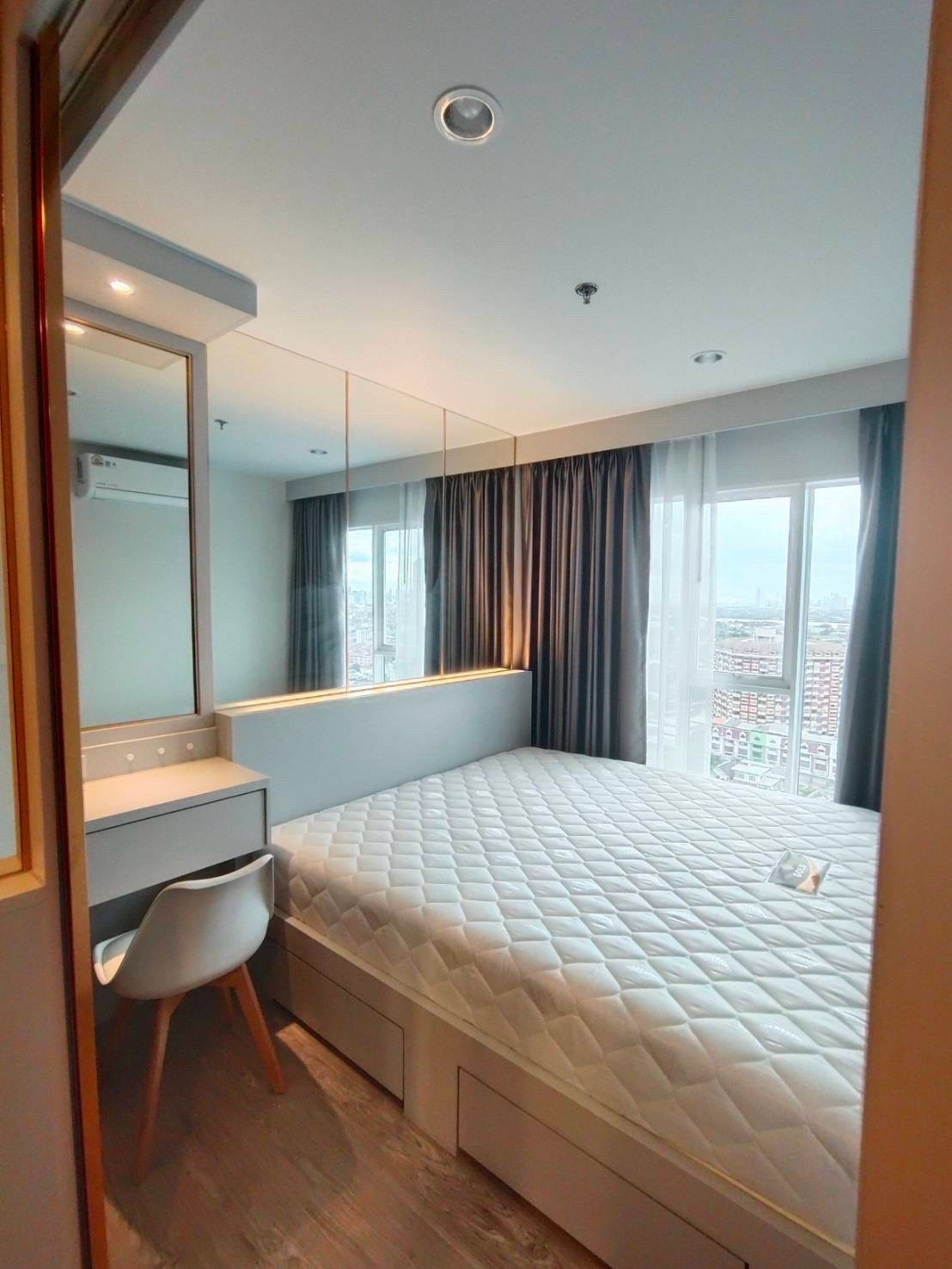 ✅ให้เช่า condo Regent Home Bangna ขนาด 28 ตร.ม. ชั้น26  แบบ 1 นอน อาคาร B ราคา 11,000 บาท 🚇BTS Bangna🛎รีบจองเลย