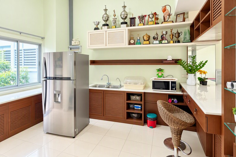 5แอร์ แยกเกษตร เสนานิคม 800ม. ขาย-เช่าทาวน์เฮ้าส์ 3ชั้น เล่นระดับ 3นอน 4น้ำ รร.ลาดปลาเค้า 800 ม. 20ตร.วา. 200ตร.ม. – รูปที่ 3