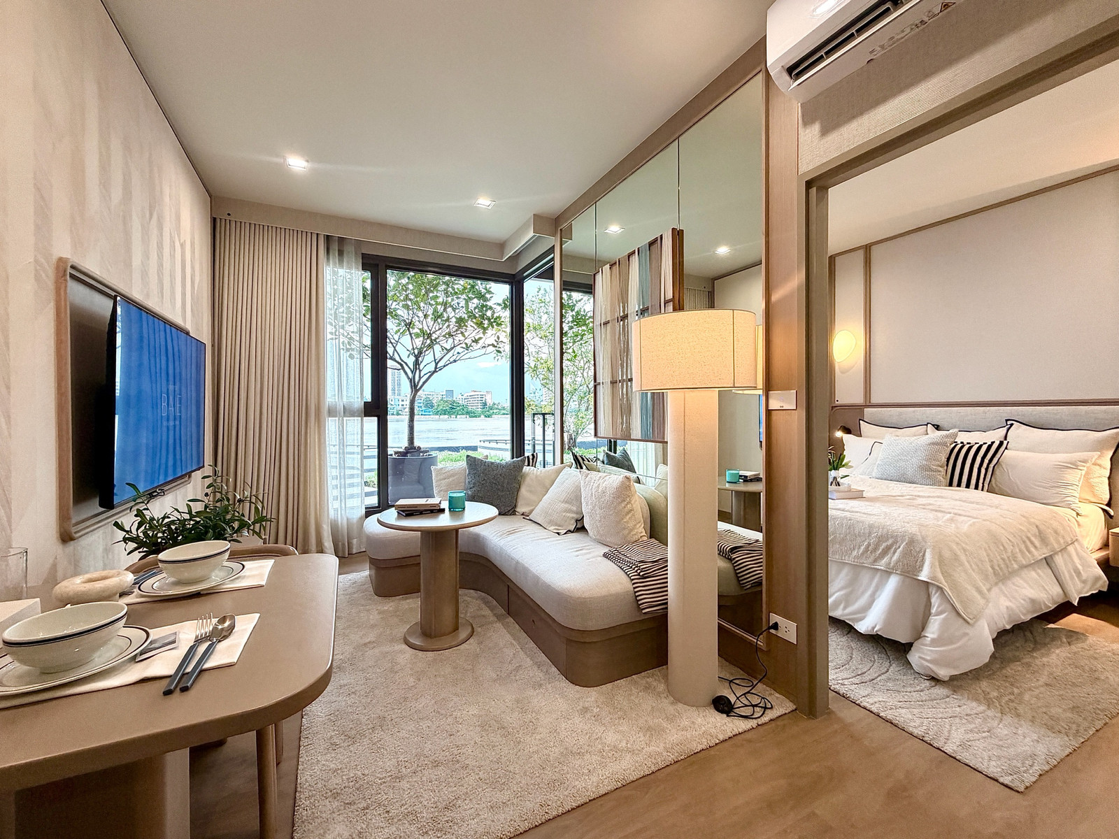 🌊Reference BAIE riverside condo | 1 bedroom 34.6 sq m., only 3.69 MB 📲 095-9299924 (K.Benz)