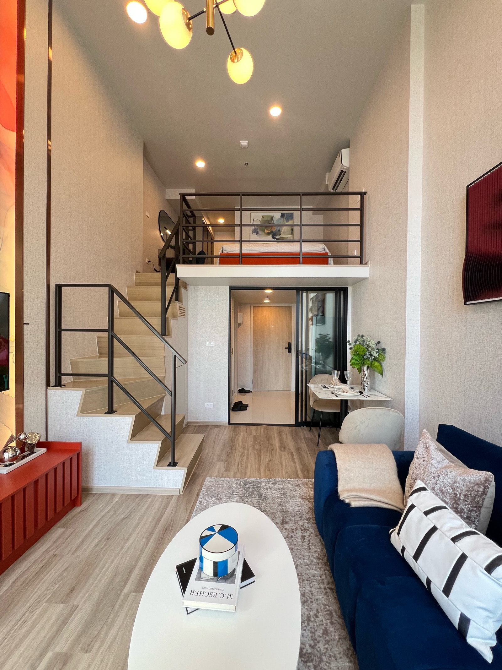 𝗢𝗡𝗘 𝗣𝗥𝗜𝗖𝗘 𝟱.𝟳𝟵 𝗠𝗕* | HYBIRD studio room, 4.3 m high ceiling room, Culture Thonglor Condo, near BTS Thonglor 250 m. – รูปที่ 4