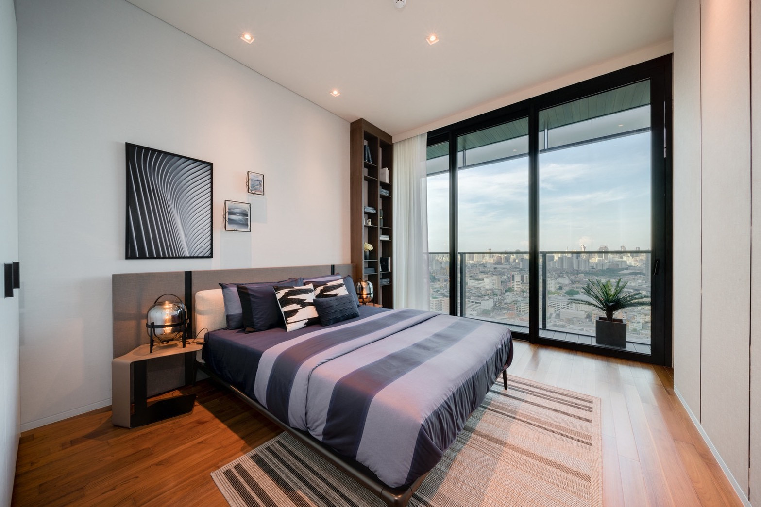 🌊 Luxurious 2-bedroom riverfront residence | Private elevator hall and private balcony 📍 Riverfront Residence Project, Bangkok – รูปที่ 3