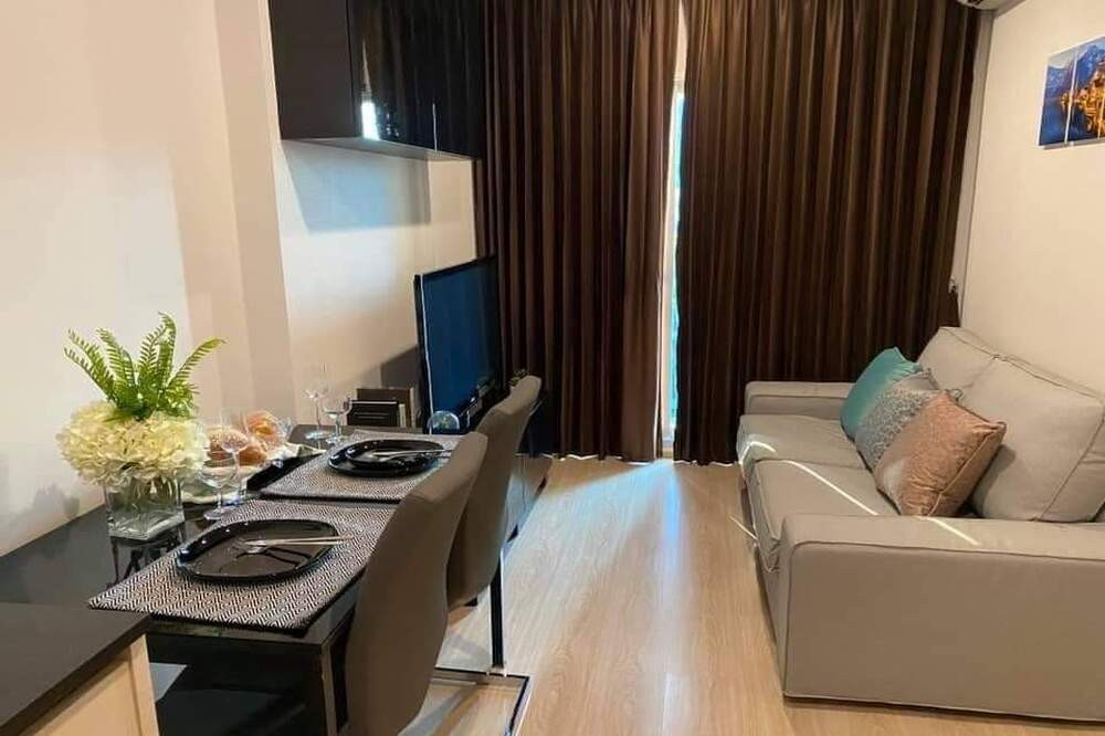 🔥Sale with tenant !!🔥Noble Revolve Ratchada, 1 bedroom, 1 bathroom, high floor 15++, Good Location !! Code C20231200051 furnished, Special Deal!!📣📣 🔥Sale with tenant !!🔥Noble Revolve Ratchada, 1 bedroom, 1 bathroom, high floor 15++, Good Location !! Code C20231200051 furnished, Special Deal!!📣📣
