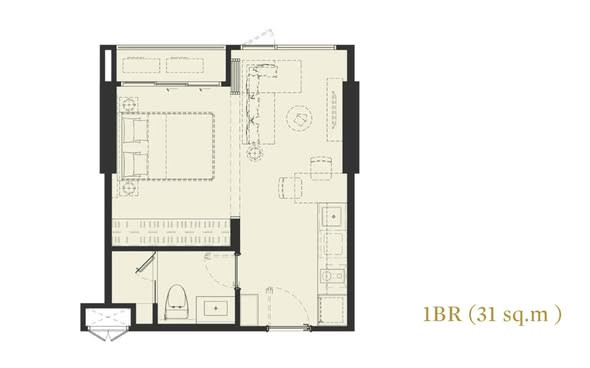 ให้เช่า The Crest Park Residences 1 ห้องนอน 31 ตร.ม. ราคา 27,000 บาท/เดือน ให้เช่า The Crest Park Residences 1 ห้องนอน 31 ตร.ม. ราคา 27,000 บาท/เดือน