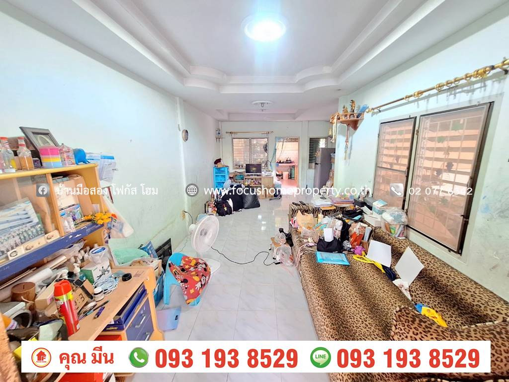 Townhouse for sale, Buathong Thani Village, Park Ville 7, Soi Chanthong Iam. – รูปที่ 4