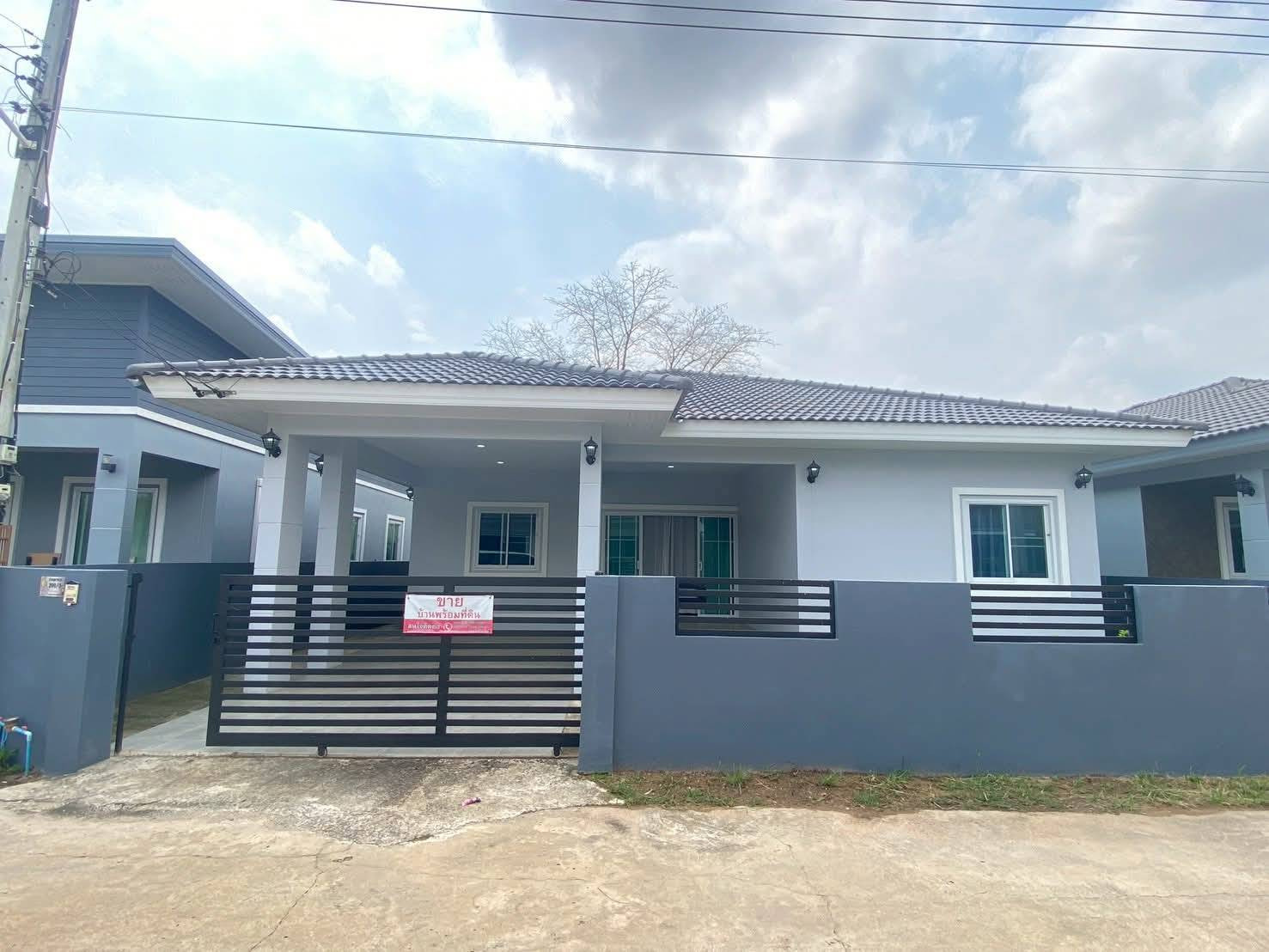 Selling very cheap!! One-story detached house, newly built, prime location, Ban Thum Subdistrict, Mueang District, Khon Kaen Province, near Lotus market, factory, airport. – รูปที่ 3
