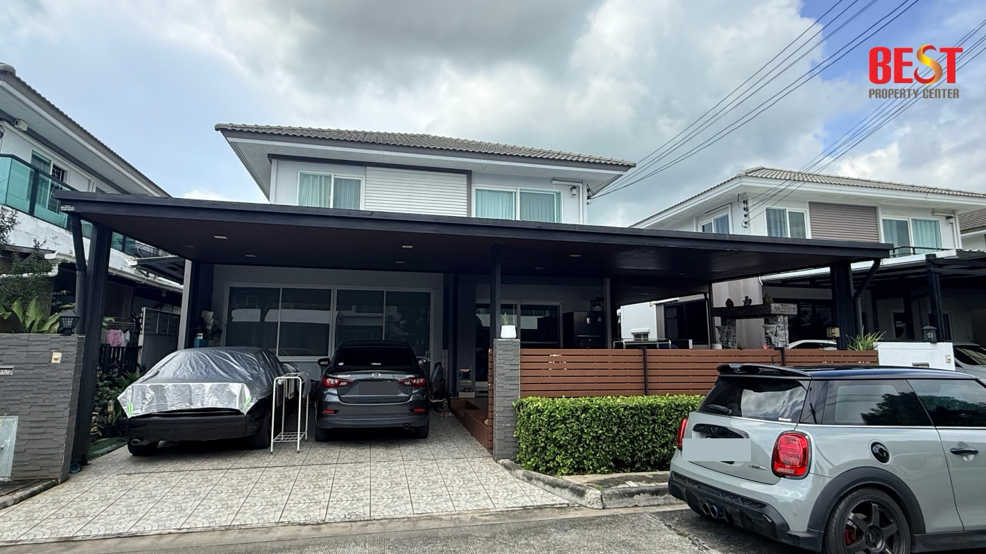 ขายด่วน บ้านเดี่ยว 2 ชั้น ชัยพฤกษ์ รามอินทรา–วงแหวน 2  ราคาเพียง 4,500,000 บาท — ราคาพิเศษต่ำกว่าตลาด ต่อเติมห้องอเนกประสงค์ 2 ห้อง