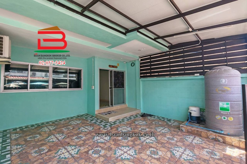 ทาวน์เฮาส์ หมู่บ้านรัชธานี 9 (ซอยสายไหม 43) เนื้อที่ 21.3 ตรว. แขวงสายไหม เขตสายไหม – รูปที่ 2