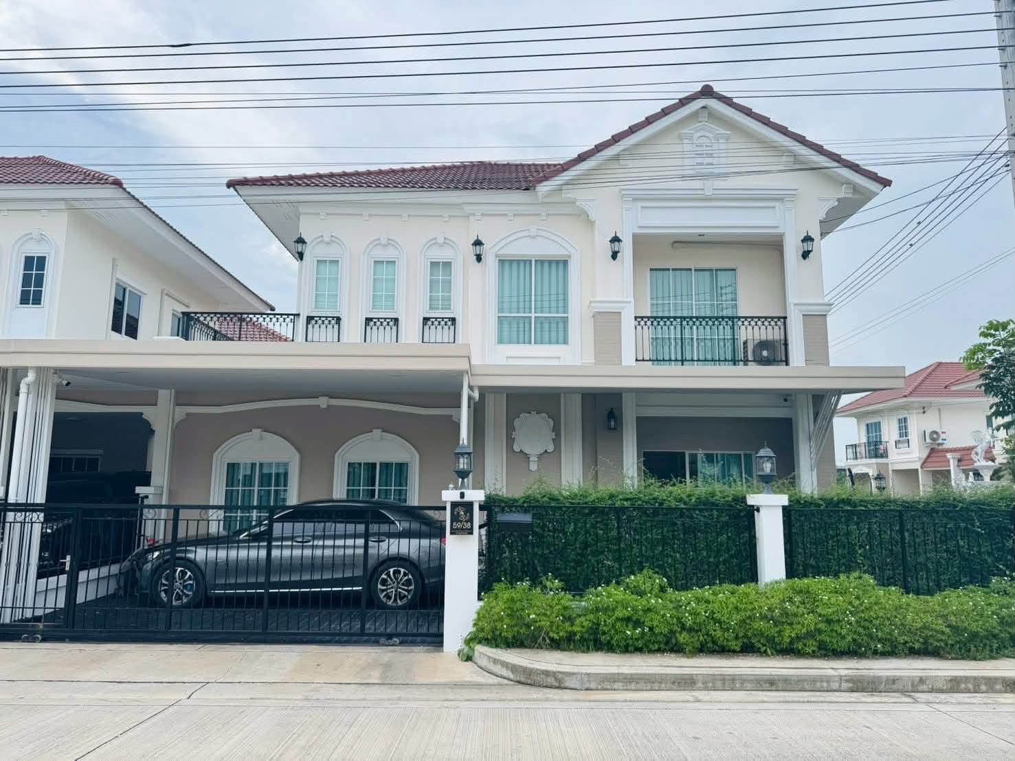 🏡 ให้เช่า 𝗟𝗔𝗟𝗜𝗡 𝗧𝗛𝗘 𝗣𝗥𝗘𝗦𝗧𝗜𝗚𝗘 วงแหวน–ลำลูกกา คลอง 6 | 4 ห้องนอน | Built-in ทั้งหลัง ✨