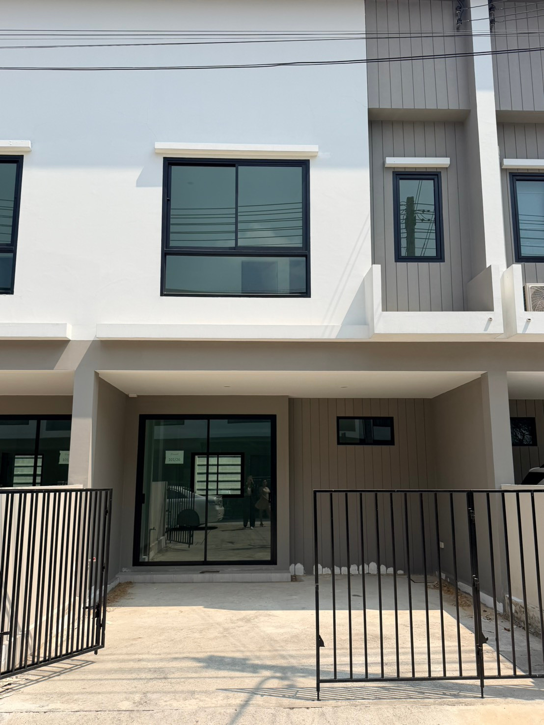 For rent, empty house, Canvas Village, Rangsit, Khlong 7
