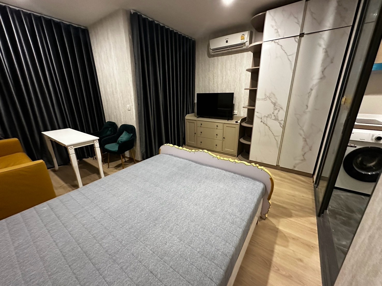 🏙️ Life Rama 4-Asoke | Condo for Rent | 公寓出租 | คอนโดให้เช่า  🇹🇭 ภาษาไทย  📍 ทำเลดี ใกล้ MRT ศูนย์การประชุมแห่งชาติสิริกิติ์ 🚆 เดินทางสะดวก ใกล้แหล่งช้อปปิ้ง ตลาด ร้านอาหาร สวน และโรงเรียน  ✨ รายละเอียดห้อง • ชั้น 18 • ขนาด 28 ตร.ม. • 1 ห้องนอน 1 ห้อง – รูปที่ 3