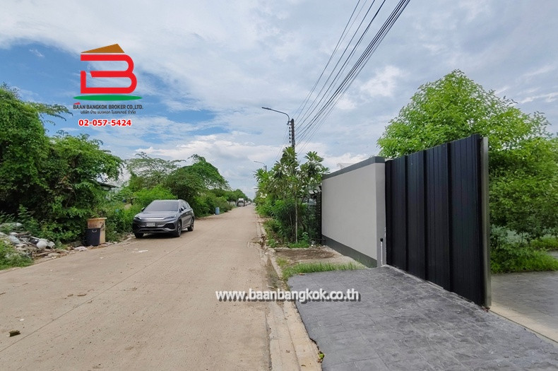 บ้านเดี่ยว 2 ชั้น เนื้อที่ 168 ตร.ว. หมู่บ้านสินอนันต์ (ซอยเลียบวารี 55) เลียบวารี(คู้ขวา) แขวงโคกแฝด เขตหนองจอก – รูปที่ 2