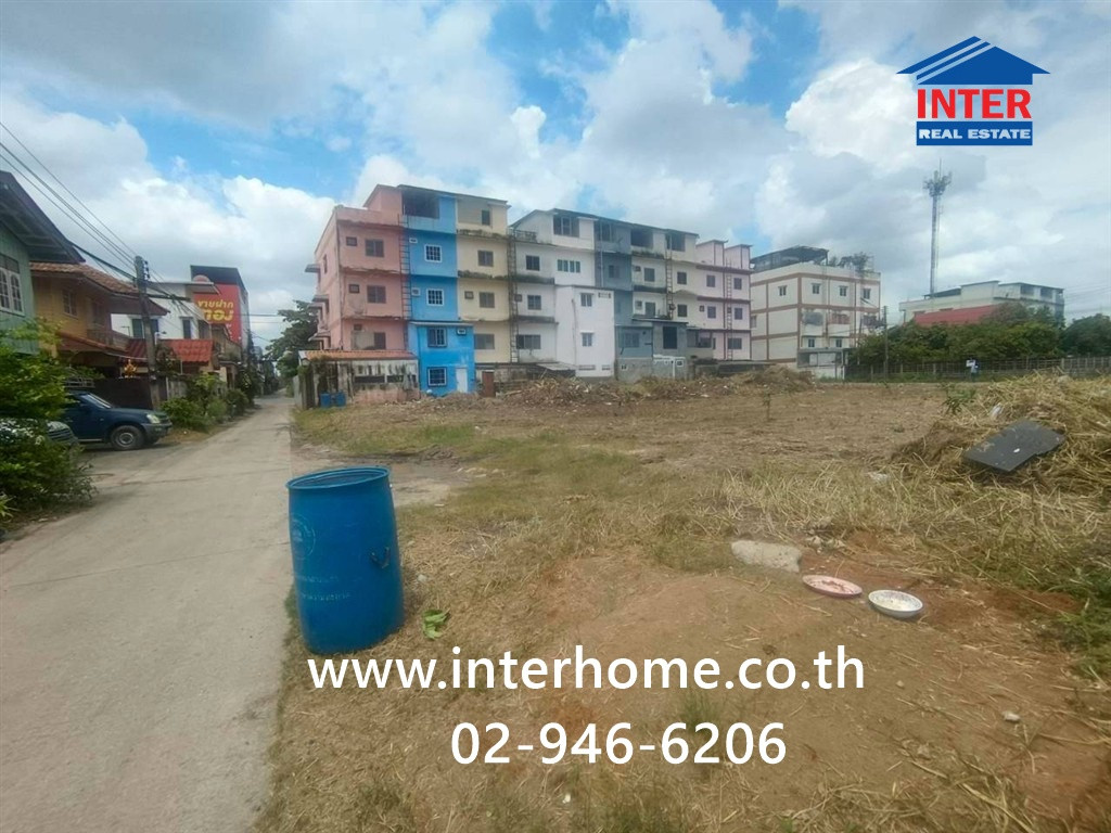 Empty land 361 sq m. Land near BTS Khu Khot. Near Synphaet Hospital, Lam Luk Ka, Soi Pean Non, Lam Luk Ka Road, Soi Pean Non, Lam Luk Ka, Pathum Thani. – รูปที่ 2