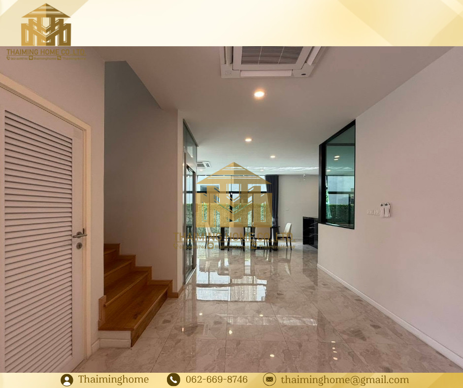 ให้เช่าบ้านเดี่ยว 3 ชั้น ขนาด 587 ตร.ม. โครงการ The Master สุขุมวิท-อ่อนนุช (TH6-2626） – รูปที่ 3