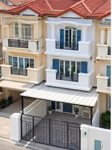 Suankularb Wittayalai Nonthaburi School. 700m.3.5-story French-European style townhome office newly renovated with 6 multi-purpose rooms – รูปที่ 4