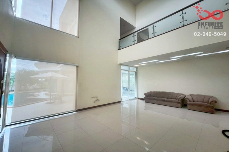 บ้านเดี่ยว 712 ตรว. 1,200 ตรม. ม.ปัญญาอินทรา P5 รามอินทรา พร้อมสระว่ายน้ำและเรือนรับรอง ใกล้ทางด่วน – รูปที่ 4