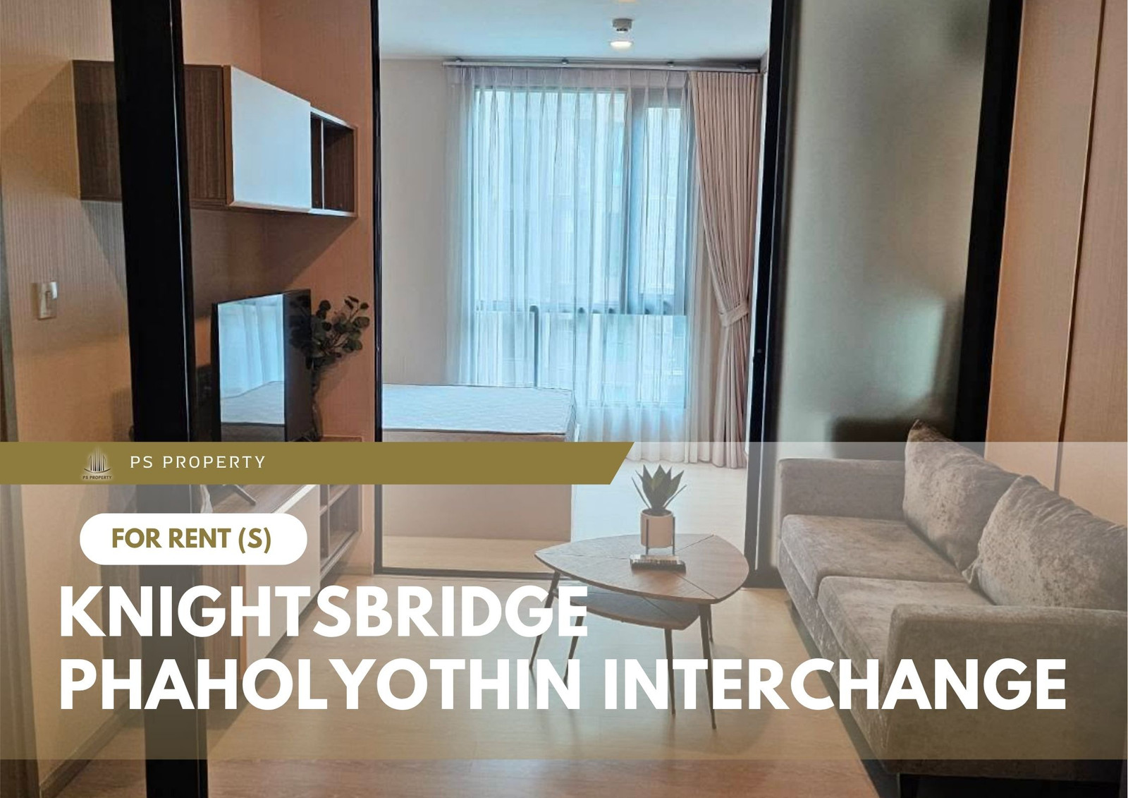 For Rent 📍 Knightsbridge Phaholyothin Interchange 📍 2 bedrooms, fully furnished and equipped with appliances; near BTS Wat Phra Sri Mahathat. For Rent 📍 Knightsbridge Phaholyothin Interchange 📍 2 bedrooms, fully furnished and equipped with appliances; near BTS Wat Phra Sri Mahathat.