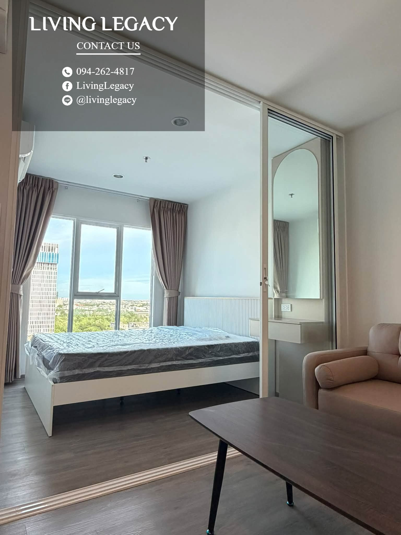 TMIML1 เช่าด่วน คอนโด Regent Home Bangna 28 ตร.ม. ชั้น 21 ใกล้ BTS บางนา 10,500 บาท/เดือน | LINE: @livinglegacy – รูปที่ 2