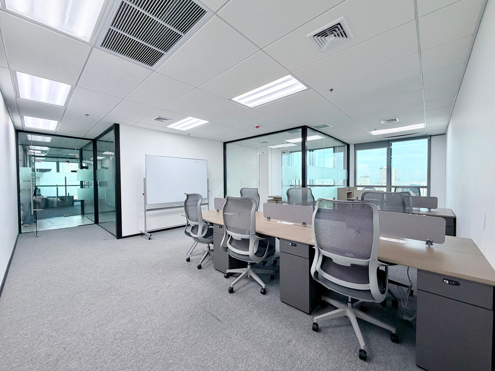 New Serviced Office รวมแอร์และ Internet, ใกล้ MRT พระราม 9  